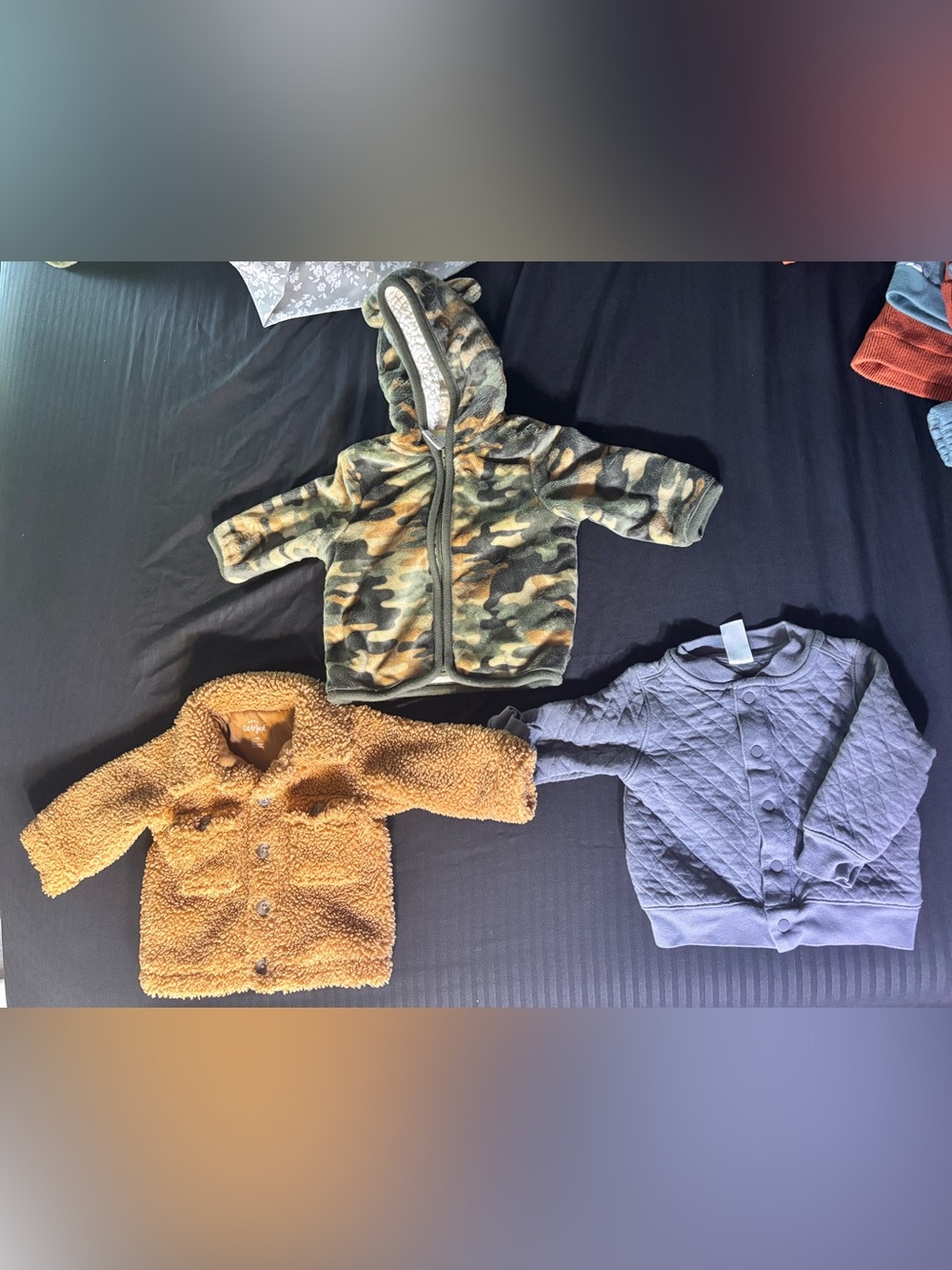 Infant Boys 3-6 month jackets winter cat & jack, child of mine, healthtex